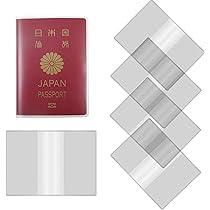 Amazon.co.jp: [ALLVD] パスポートケース PUパスポートパック透明 防水